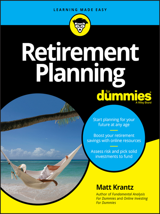 Title details for Retirement Planning For Dummies by Matthew Krantz - Wait list